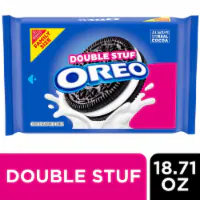 OREO Double Stuf Chocolate Sandwich Cookies Family Size