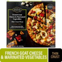 Private Selection® French Goat Cheese and Marinated Vegetable Thin Crust Frozen Pizza