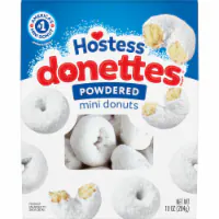 Hostess Donettes 10 Ounce Powdered Sugar BD FSH Each