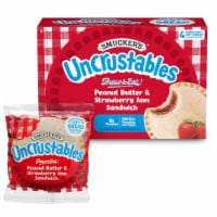 Smucker’s Uncrustables Peanut Butter & Strawberry Jam Sandwiches