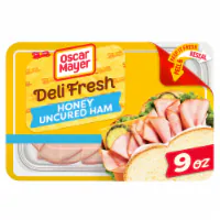 Oscar Mayer Deli Fresh Honey Uncured Ham Thin Sliced Lunchmeat