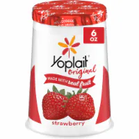 Yoplait Original Low Fat Strawberry Yogurt Cup