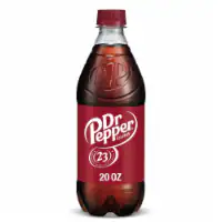 Dr Pepper Soda Bottle