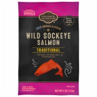 Private Selection® Wild Caught Alaskan Sockeye Salmon Pre-Sliced Cold Smoked Traditional