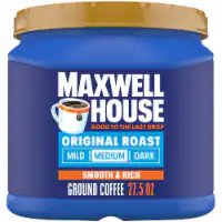 Maxwell House Original Roast Ground Coffee, Canister