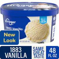 Kroger® 1883 Vanilla Ice Cream Tub
